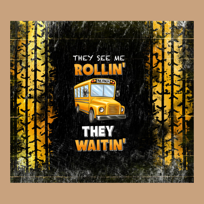 They See Me Rollin' They Waitin' School Bus Vintage Tee by TumblerDesignByShophia | Teevron