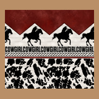 Cowgirl With Cowhide Vintage Hoodie | Teevron