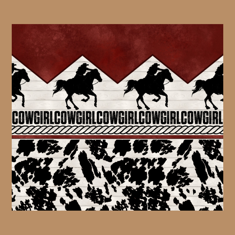 Cowgirl With Cowhide Vintage Hoodie by TumblerDesignByShophia | Teevron