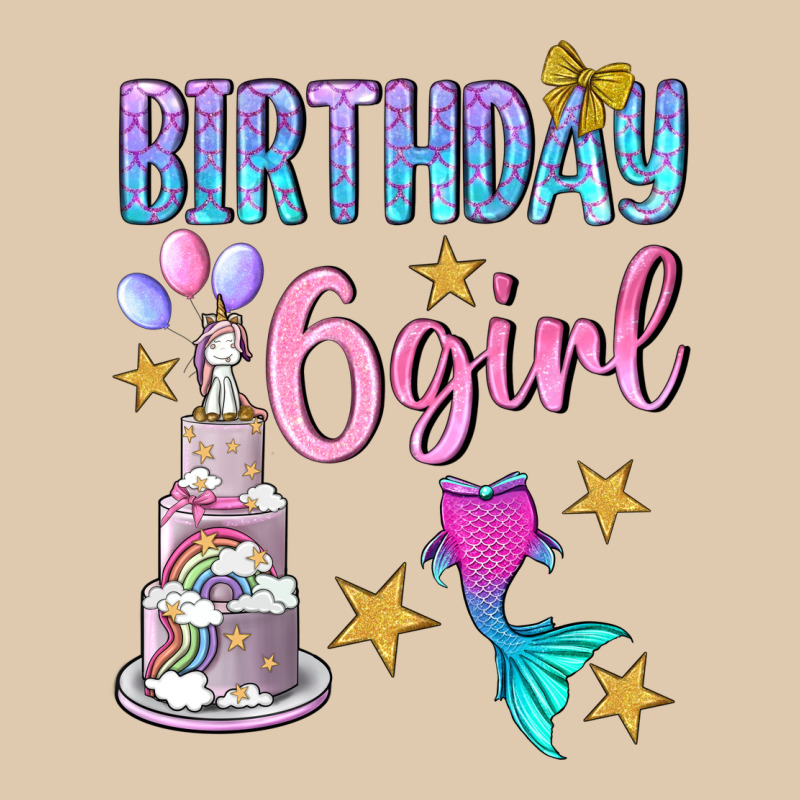 Birthday Girl 6 Heavyweight Sweatshirt by BundleAndBundleShop | Teevron