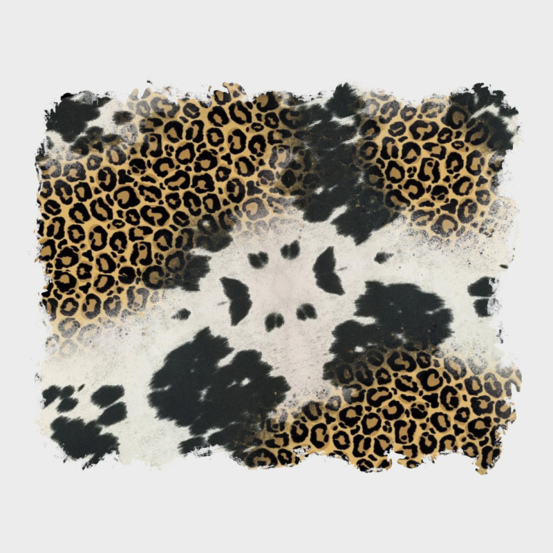 Black And White Cowhide Background Urban Hoodie by BarkalooDesign | Teevron