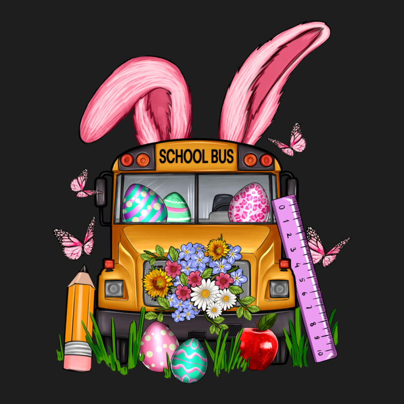 School Bus Easter Heavyweight Hoodie by Artiststas | Teevron