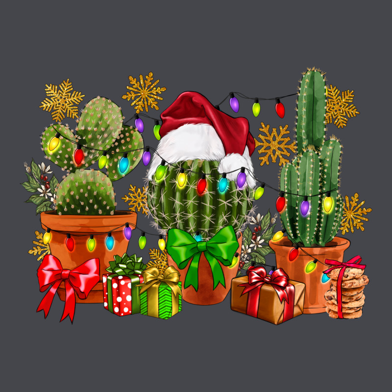 Christmas Cactus Long Sleeve Tee by CowGirlArtShop | Teevron