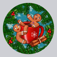 Gingerbread Men With Hot Chocolate Heavyweight Sweatshirt | Teevron