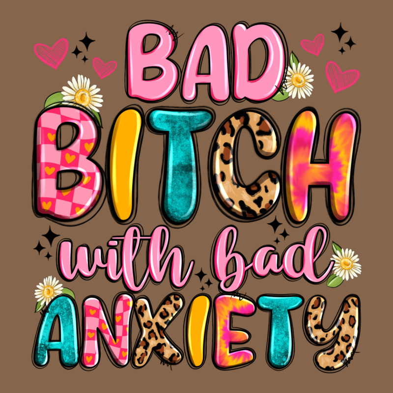 Bad Bitch With Bad Anxiety Premium Tee by Artiststas | Teevron