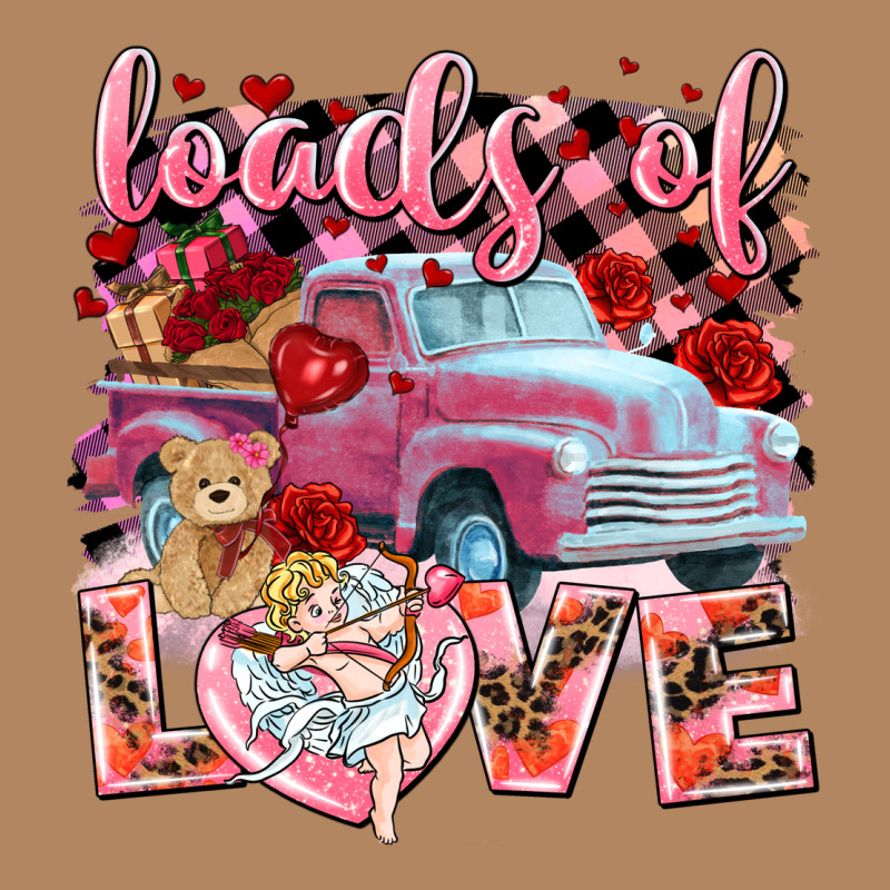 Loads Of Love Valentine's Day Truck Long Sleeve Tee by HowdyJamesFarm | Teevron