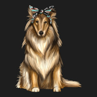 Collie With Bandanna Classic Tee | Teevron