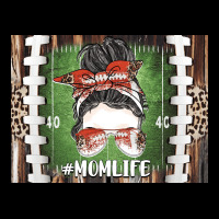 American Football Mom Life Zipper Hoodie | Teevron