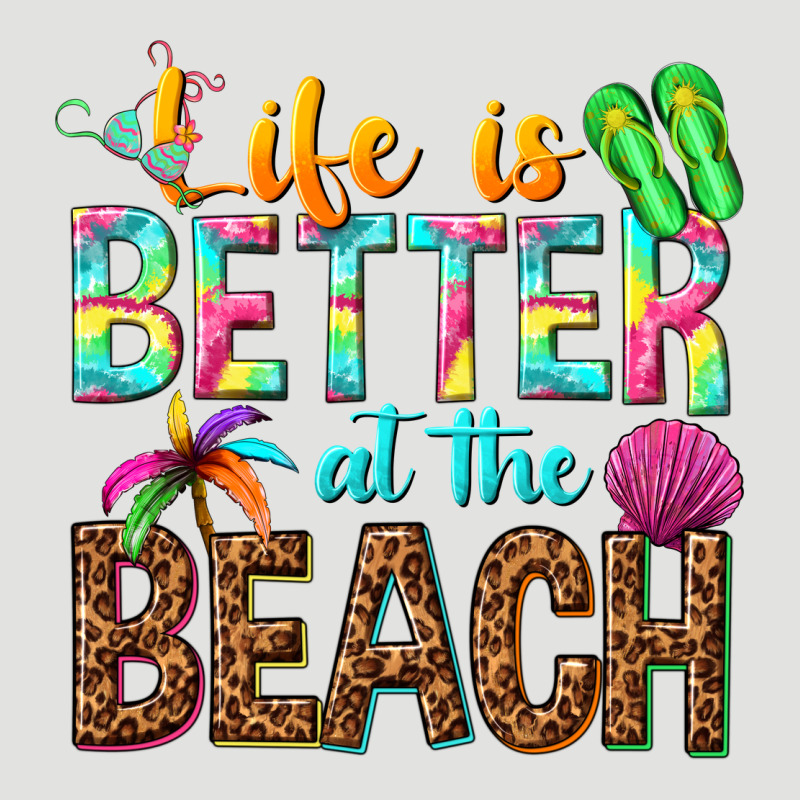 Life Is Better At The Beach Classic Tee by NancyCooperArtShop | Teevron