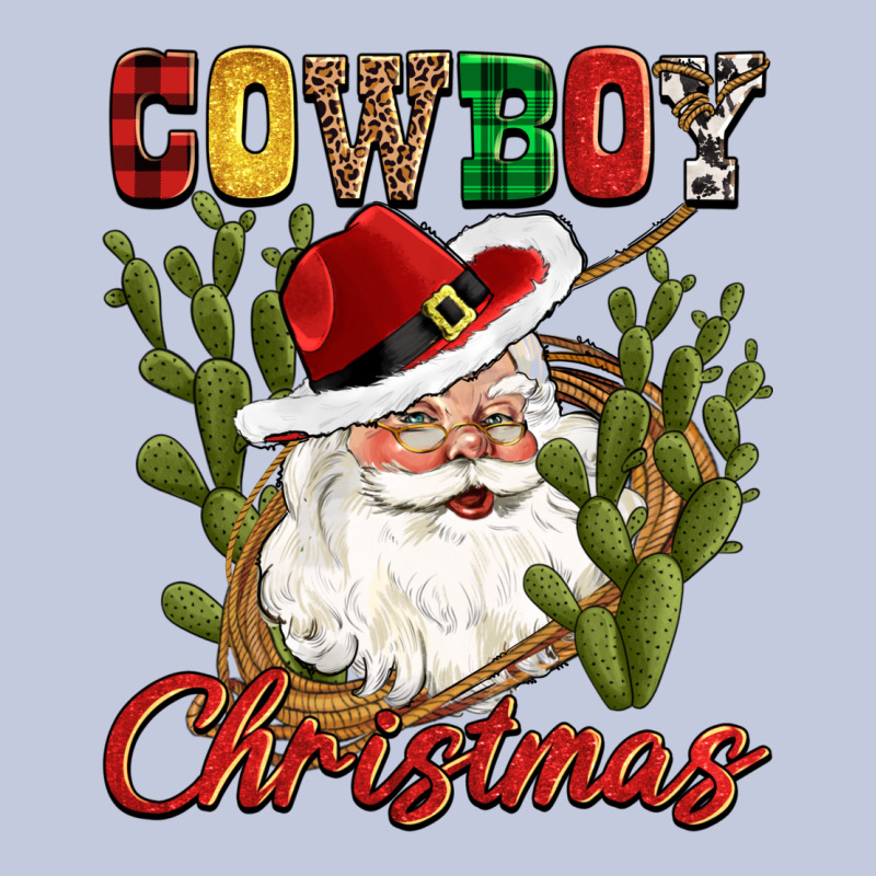 Cowboy Christmas Western Cactus Long Sleeve Tee by CowGirlArtShop | Teevron