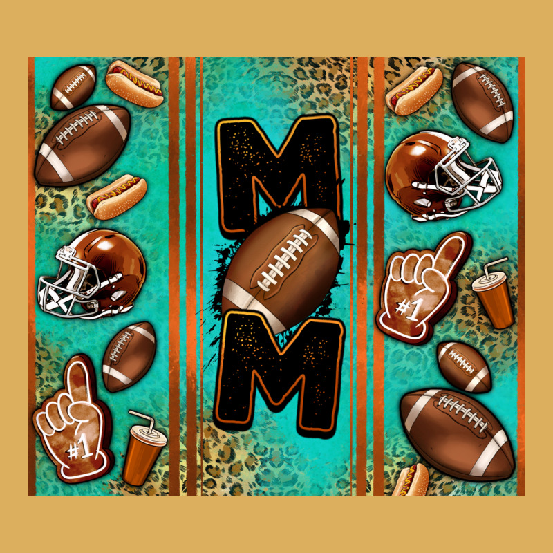 American Football Mom Premium Hoodie by Jasminsmagicworld | Teevron