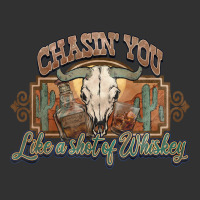 Chasin You Like A Shot Of Whiskey Bull Skull Urban Heavy Tee | Teevron