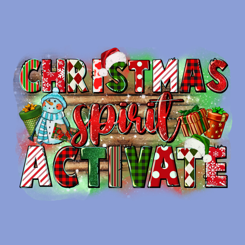 Christmas Spirit Activate Long Sleeve Tee by CowGirlArtShop | Teevron