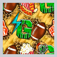 American Football Go With Thunder And Leopard  Seamless Pattern Heavyweight Sweatshirt | Teevron