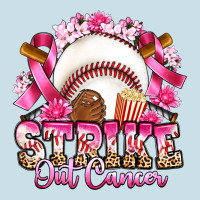 Strike Out Cancer Baseball Ladies Tee | Teevron