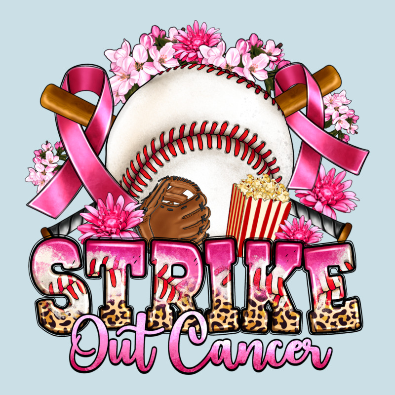 Strike Out Cancer Baseball Ladies Tee by Artiststas | Teevron