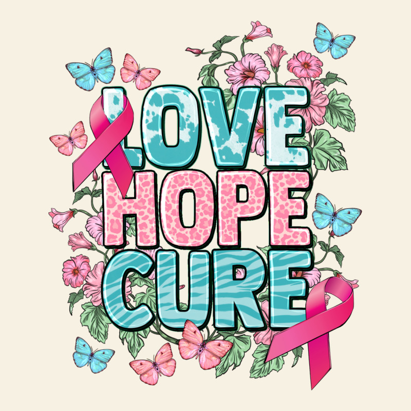 Love Hope Cure Cancer Awareness Vintage Tee by HowdyJamesFarm | Teevron