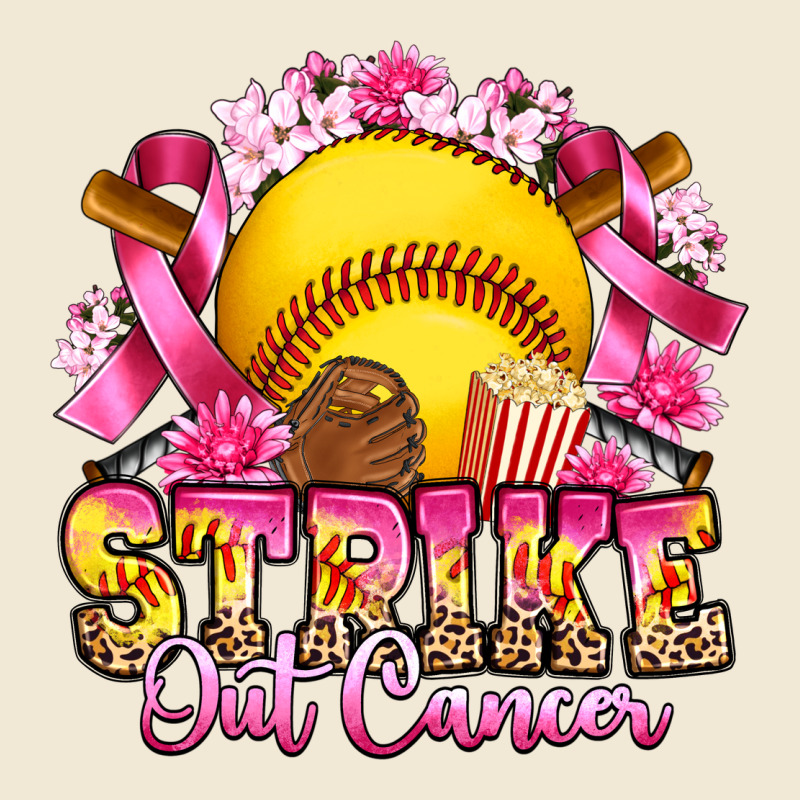 Strike Out Cancer Softball Ladies Tee by Artiststas | Teevron