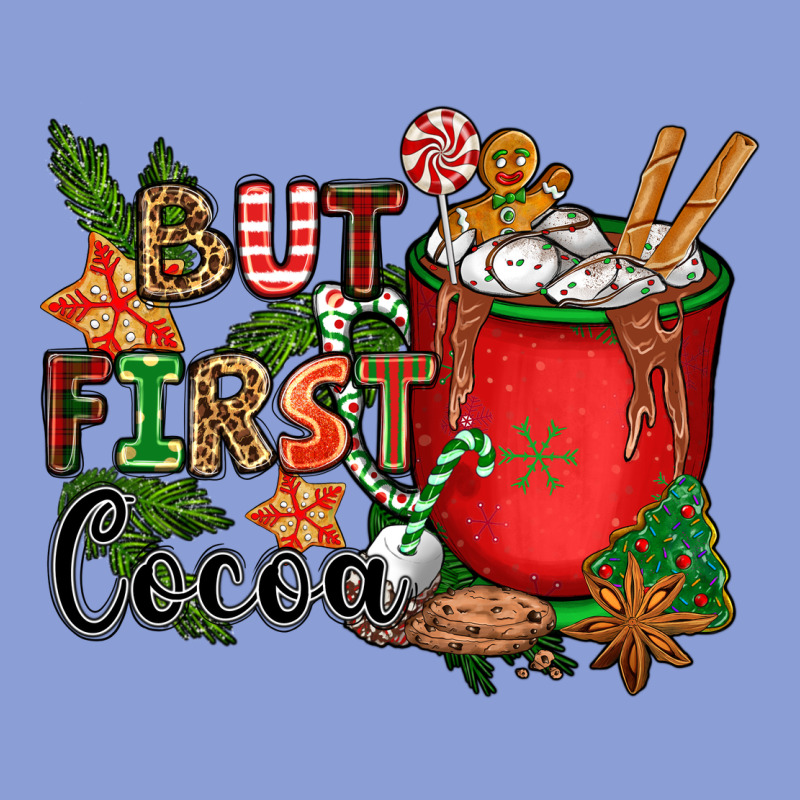 But First Cocoa Long Sleeve Tee by CowGirlArtShop | Teevron