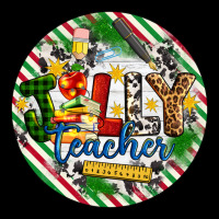 Christmas Jolly Teacher Premium Sweatshirt | Teevron