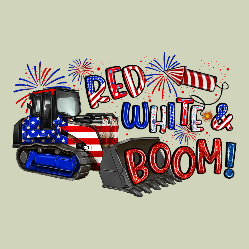 Red White And Boom Heavyweight Hoodie by Artiststas | Teevron