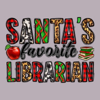Santa's Favorite Librarian Vintage Tee | Teevron