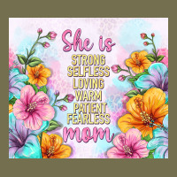 She Is Mom With Flowers Vintage Hoodie | Teevron