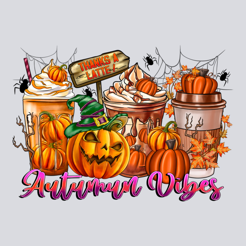 Thanks A Latte Autumn Vibes Zipper Hoodie by CowhideDigitalArt | Teevron