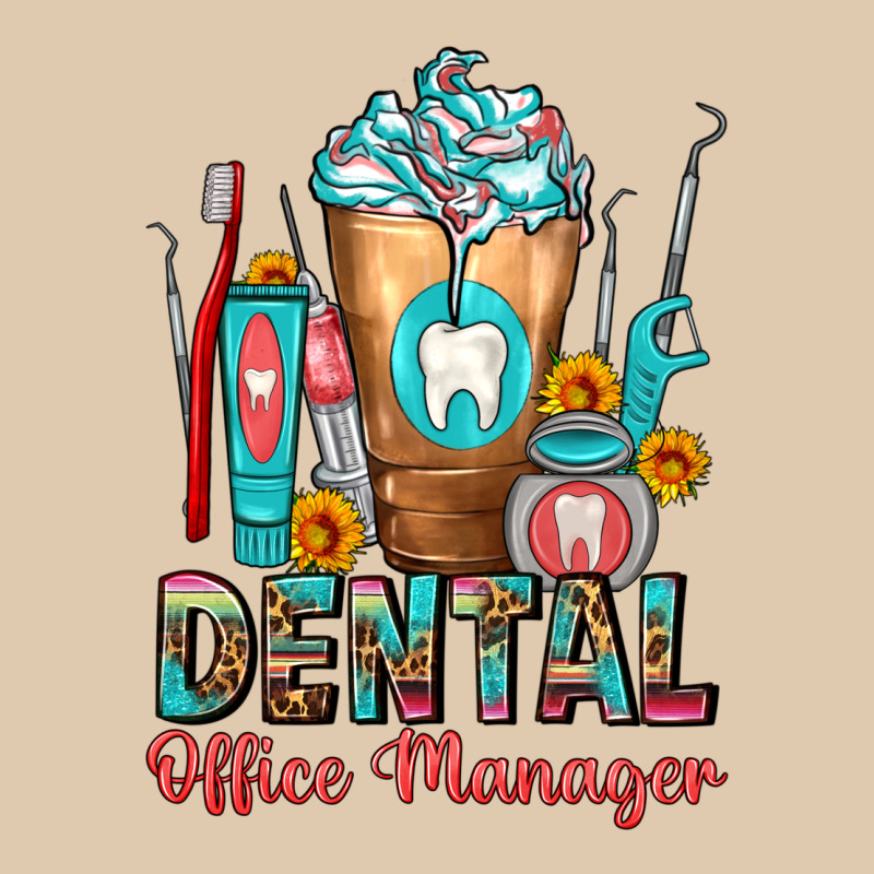 Dental Office Manager Cold Drink Frappe Heavyweight Sweatshirt by FaDigitalArtStudio | Teevron