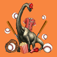 Brachiosaurus With Baseball Premium Sweatshirt | Teevron