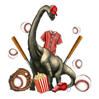 brachiosaurus with baseball | Teevron