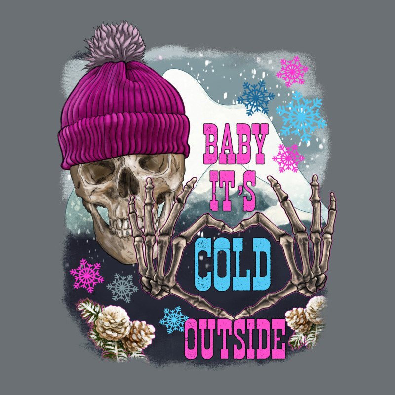 Skeleton Baby It's Cold Outside Premium Hoodie by FaDigitalArtStudio | Teevron
