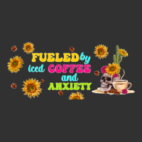 Fueled By ıced Coffee And Anxiety Urban Heavy Tee | Teevron