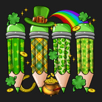 St. Patrick's Day Teacher Pencils Heavyweight Hoodie | Teevron