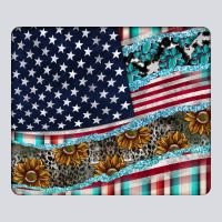 American Flag Mouse Pad Zipper Hoodie | Teevron