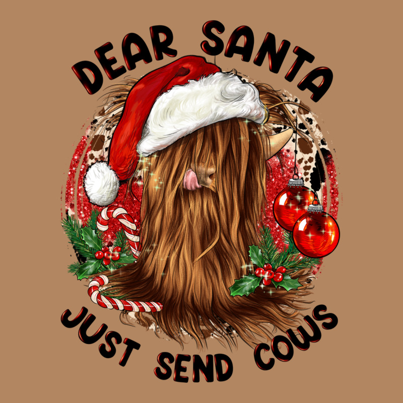 Dear Santa Just Send Cows Long Sleeve Tee by CowGirlArtShop | Teevron