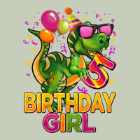 5 Rd Birthday Girl T Rex Pink Long Sleeve Tee | Teevron