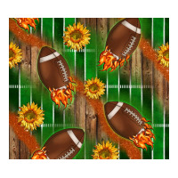 american football with sunflower tumbler | Teevron