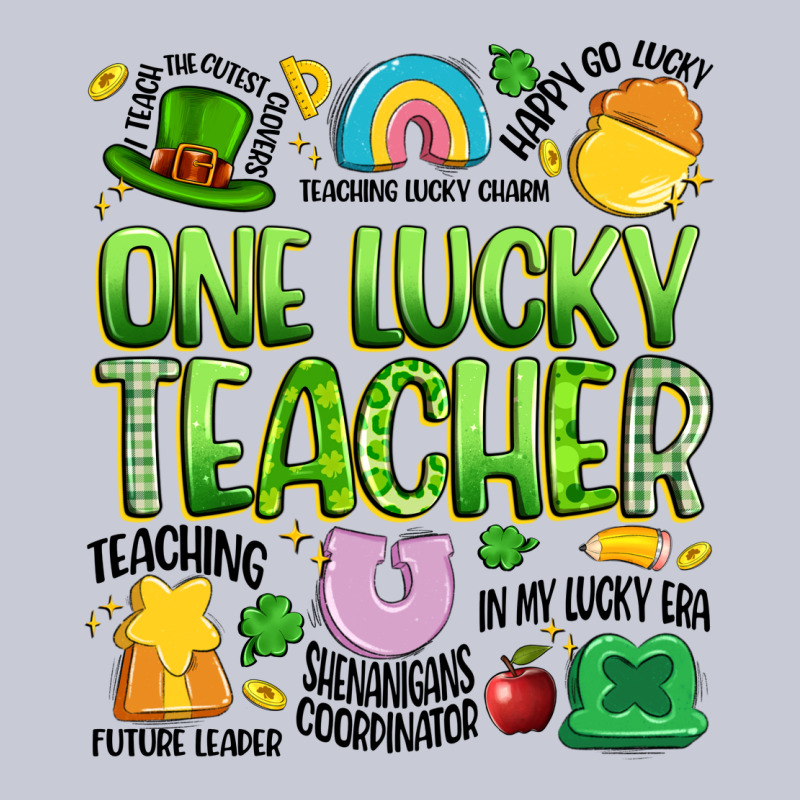 One Lucky Teacher Lucky Charm Heavyweight Hoodie by Artiststas | Teevron