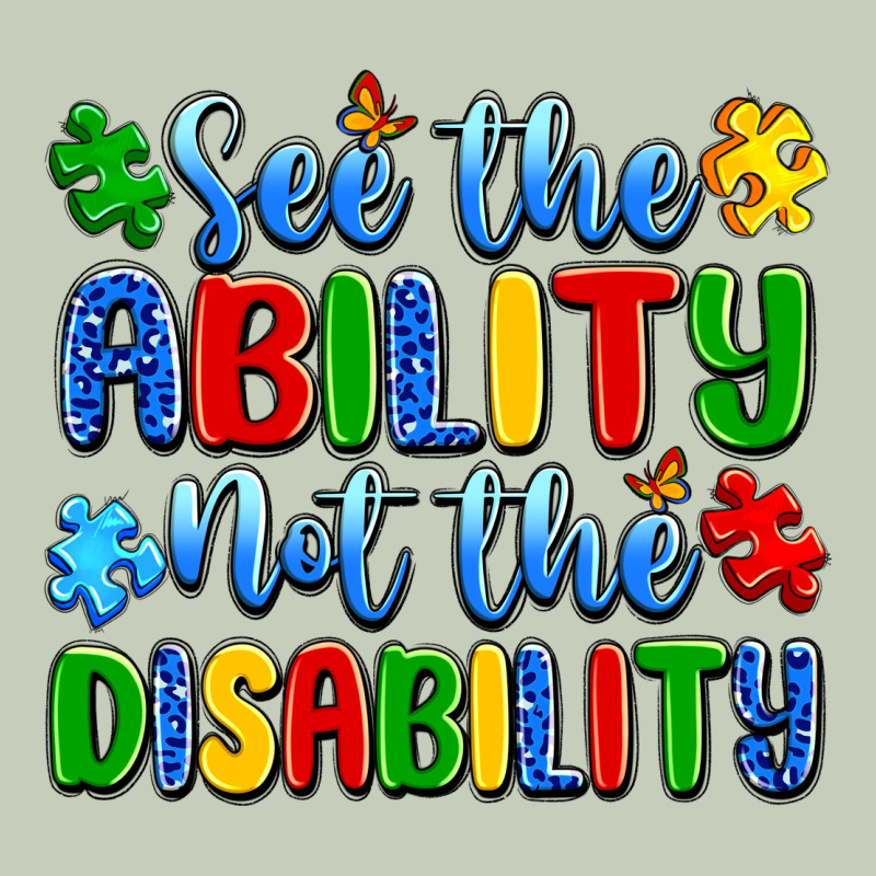 See The Ability Not The Disability Ladies Tee by Artiststas | Teevron