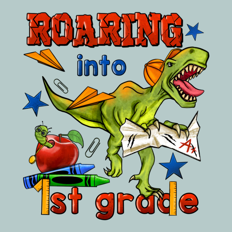 Roaring Into 1st Grade Heavy Core Tee by BundleAndBundleShop | Teevron