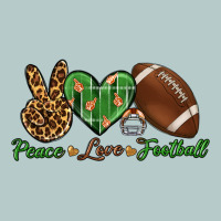 Peace Love Football Heavy Core Tee | Teevron