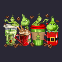 Grinch Coffee Cups Vintage Tee | Teevron