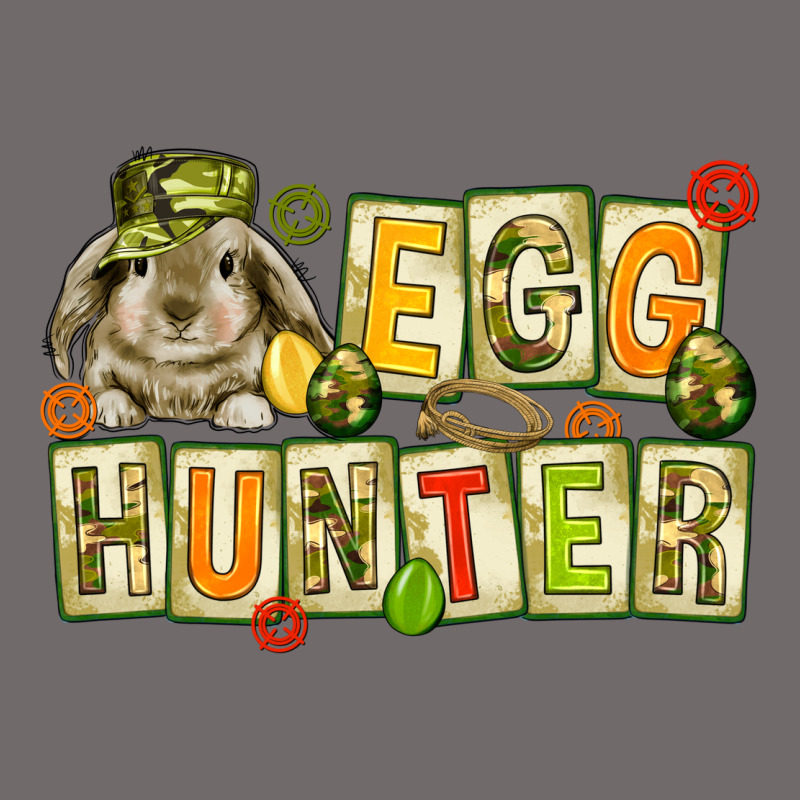 Egg Hunter With Camouflage Plate Letters Easter Urban Heavy Tee by HowdyJamesFarm | Teevron