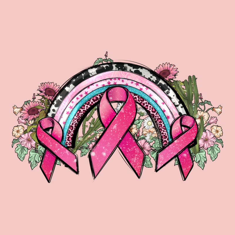 Cancer Ribbon Rainbow Cancer Awareness Urban Heavy Tee by HowdyJamesFarm | Teevron