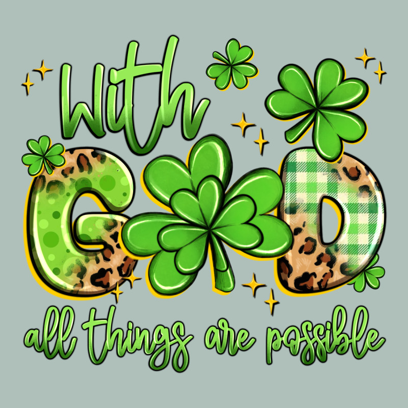 With God All Things Are Possible Heavyweight Hoodie by Artiststas | Teevron