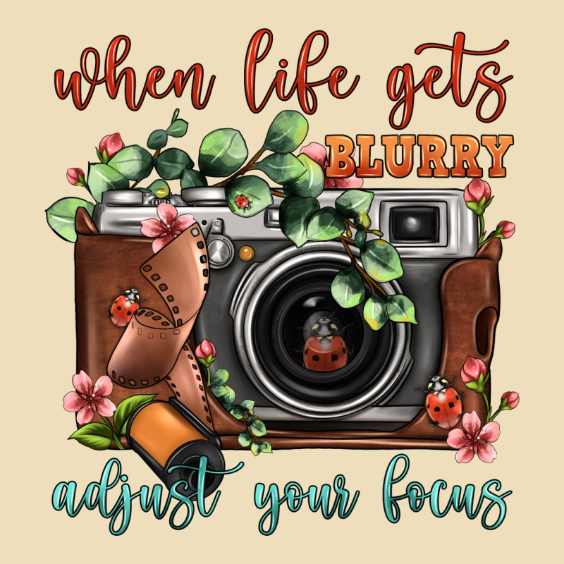 When Life Gets Blurry Adjust Your Focus Vintage Camera Premium Hoodie by FaDigitalArtStudio | Teevron