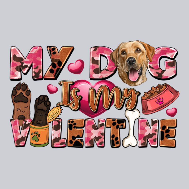 My Dog Is My Valentine Heavyweight Sweatshirt by FaDigitalArtStudio | Teevron