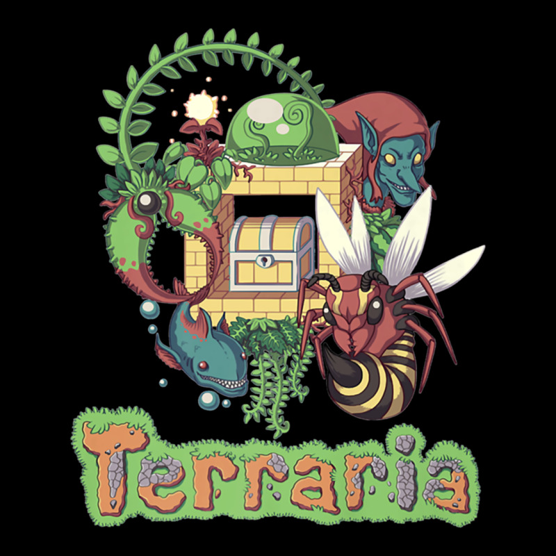 Day Gift For Terraria Game Jungle Halloween Ladies Tee by lanVoArt | Teevron