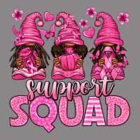 Breast Cancer Afro Gnomies Support Squad Vintage Tee | Teevron